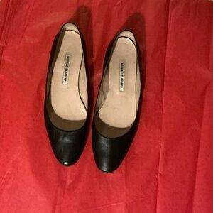 Manolo Blahnik Classic Black Flats